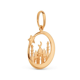 Подвеска ЮФ Династия - Золото 375 (арт. 106428-5000)