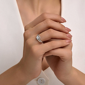 Кольцо Diamant - Серебро 925, Фианит (арт. 94-110-00023-1)