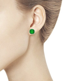 Серьги SOKOLOV - Серебро 925, Swarovski (арт. 94022056)