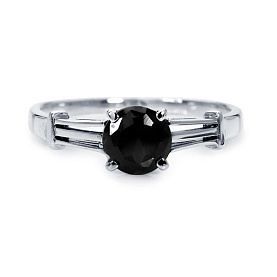 Кольцо Platinum Lab. - Платина 950 (арт. ПК-036Ч-01)