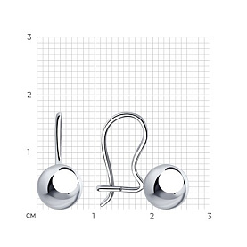 Серьги SOKOLOV - Серебро 925 (арт. 94023674)
