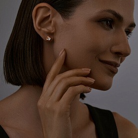 Серьги SOKOLOV - Серебро 925, Фианит (арт. 93021129)