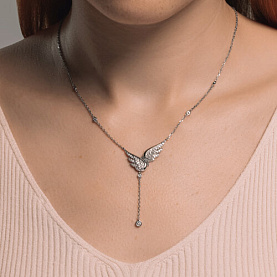 Колье SOKOLOV - Серебро 925, Фианит (арт. 94071007)