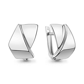 Серьги Аквамарин - Серебро 925 (арт. 34572.5)