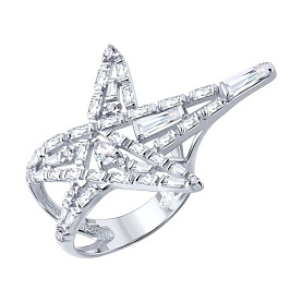 Кольцо SOKOLOV - Серебро 925, Фианит (арт. 94014938)