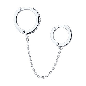 Серьга SOKOLOV - Серебро 925, Фианит (арт. 94170367)