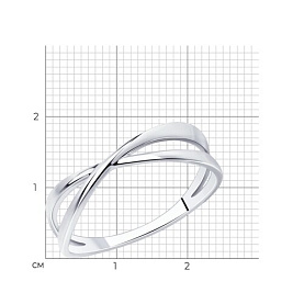 Кольцо Diamant - Серебро 925 (арт. 94-110-01510-1)