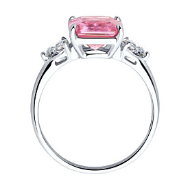 Кольцо SOKOLOV - Серебро 925, Фианит (арт. 94014220)