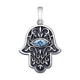 Подвеска SOKOLOV - Серебро 925, Фианит (арт. 95030189)