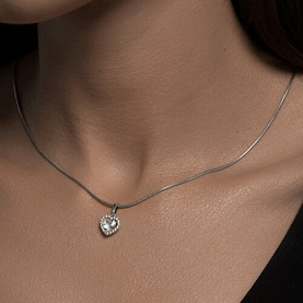 Подвеска SOKOLOV - Серебро 925, Фианит (арт. 94033256)