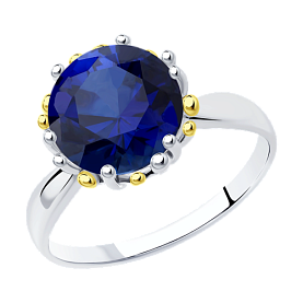 Кольцо SOKOLOV - Серебро 925, Фианит (арт. 92012129)