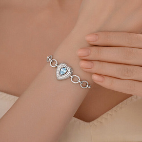 Браслет SOKOLOV - Серебро 925, Фианит (арт. 94051298)