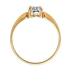 Кольцо SOKOLOV - Серебро 925, Фианит (арт. 93010796)