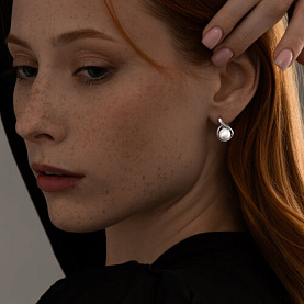 Серьги SOKOLOV - Серебро 925, Жемчуг культивированный (арт. 94024759)