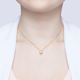 Подвеска SOKOLOV - Серебро 925, Фианит (арт. 93030280)