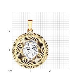 Подвеска SOKOLOV - Золото 585 (арт. 032334)