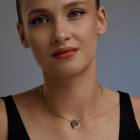 Подвеска SOKOLOV - Серебро 925, Фианит (арт. 94033386)