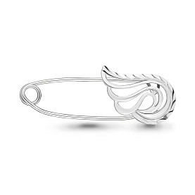 Булавка Аквамарин - Серебро 925 (арт. 72583.5)