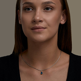 Подвеска Diamant - Серебро 925, Кристалл (арт. 94-130-00220-3)