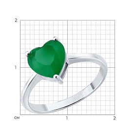 Кольцо SOKOLOV - Серебро 925, Фианит (арт. 94014493-91)