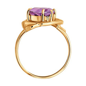 Кольцо SOKOLOV - Золото 585, Аметист (арт. 717463)