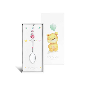 Ложка SOKOLOV - Серебро 925, Эмаль (арт. 2304010028)