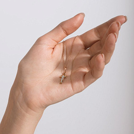 Подвеска ЮФ Династия - Золото 585 (арт. 800313-1002)