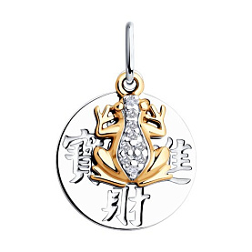 Подвеска Diamant - Серебро 925, Фианит (арт. 94-130-02644-2)