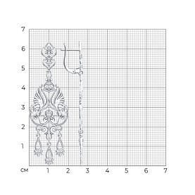 Серьги Diamant - Серебро 925 (арт. 94-121-02381-1)