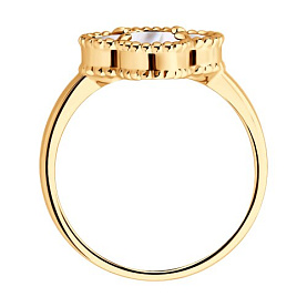 Кольцо SOKOLOV - Золото 585, Перламутр (арт. 717203)