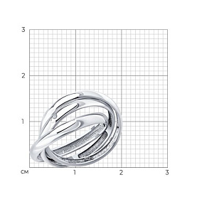 Кольцо Diamant - Серебро 925, Бриллиант (арт. 94-211-02238-1)