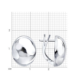 Серьги SOKOLOV - Серебро 925 (арт. 94027699)