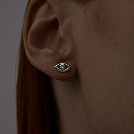 Серьга SOKOLOV - Серебро 925, Фианит (арт. 94170143)