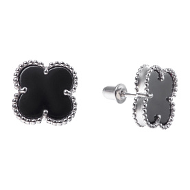 Серьги Мастер Клио - Серебро 925, Керамика (арт. 27С139612)