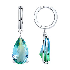 Серьги SOKOLOV - Серебро 925, Синтетический ситалл (арт. 92022814)