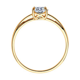 Кольцо SOKOLOV - Серебро 925, Фианит (арт. 93010806)