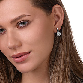 Серьги Talant - Серебро 925, Фианит (арт. 10-72-0001-28740)