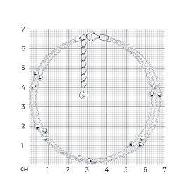 Браслет SOKOLOV - Серебро 925 (арт. 94051258)