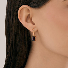 Серьги SOKOLOV - Серебро 925, Гранат (арт. 92023192)