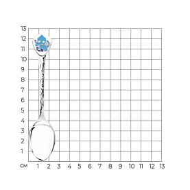 Ложка SOKOLOV - Серебро 925, Эмаль (арт. 2304010071)
