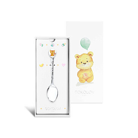 Ложка SOKOLOV - Серебро 925, Эмаль (арт. 2304010069)