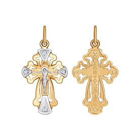 Подвеска SOKOLOV - Золото 375, Фианит (арт. 121373-4)