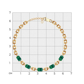 Браслет SOKOLOV - Золото 585, Агат (арт. 750696)