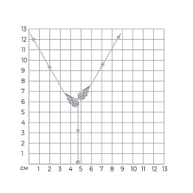 Колье SOKOLOV - Серебро 925, Фианит (арт. 94071007)