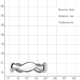 Кольцо Аквамарин - Серебро 925 (арт. 56181.5)