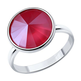 Кольцо SOKOLOV - Серебро 925, Swarovski (арт. 94012608)