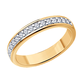 Кольцо Diamant - Серебро 925, Фианит (арт. 93-110-01549-2)