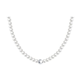 Колье SOKOLOV - Серебро 925, Жемчуг имитация (арт. 94071069)