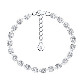 Браслет SOKOLOV - Серебро 925, Фианит (арт. 94050120)