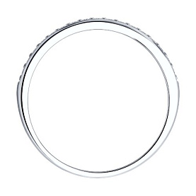 Кольцо SOKOLOV - Серебро 925, Фианит (арт. 94014658)